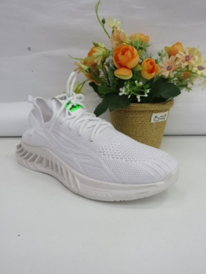Buty sportowe damskie na płaskim (36-41) TA-17 WHITE