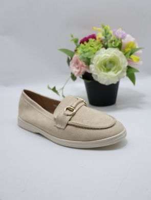 Mokasyny damskie na płaskim (36-41) 82060 BEIGE