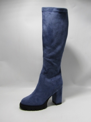 Kozaki damskie na obcasie (36-41) XR-02 BLUE