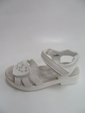 Sandały dziewczęce (26-31) Z601 WHITE