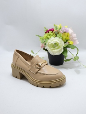 Półbuty damskie na obcasie (36-41) 8141 APRICOT