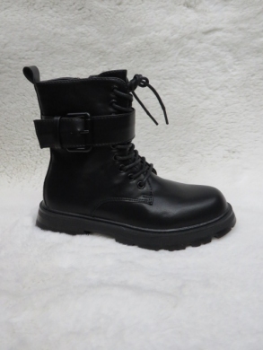 Trapery dziewczęce ocieplane (31-36) 7501-3A BLACK