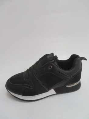 Buty sportowe damskie na płaskim (36-41) L155 BLACK