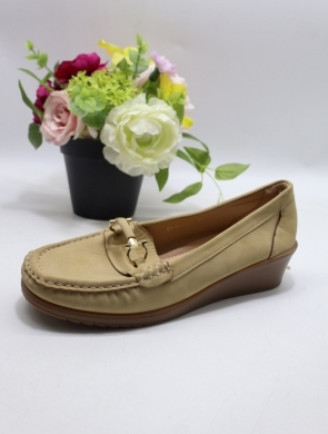 Półbuty damskie na koturnie (36-41) QQ-10 KHAKI