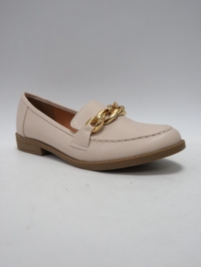 Mokasyny damskie na płaskim (36-41) 888-192 BEIGE