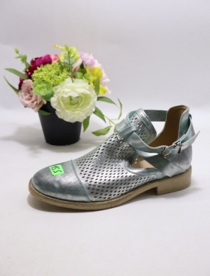 Botki damskie na płaskim (36-41) F3035 GREEN