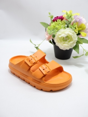 Basenówki damskie (36-41) 2222 ORANGE