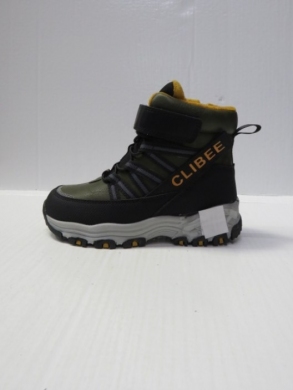 Botki chłopięce ocieplane (26-31) HB360 GREEN/YELLOW