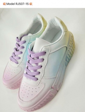 Buty sportowe damskie na płaskim (36-41) RJ507-15