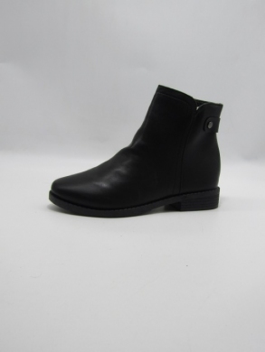 Botki damskie ocieplane na płaskim (36-41) BL24068 BL/PU