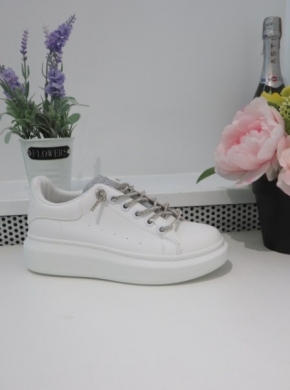 Buty sportowe damskie na płaskim (36-41) EV-226 SILVER
