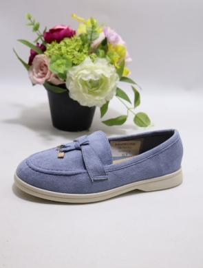 Mokasyny damskie na płaskim (36-41) H8-585 BLUE