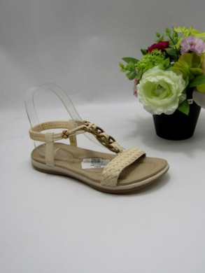 Sandały damskie na płaskim (36-41) FY7013 BEIGE