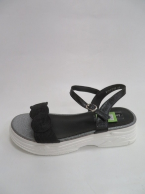 Sandały damskie na płaskim (36-41) W19-71712 BLACK