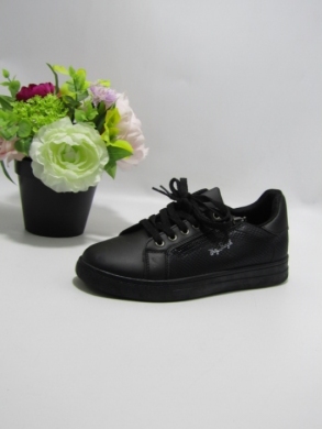 Buty sportowe damskie na płaskim (36-41) SJ2291-1 BLACK