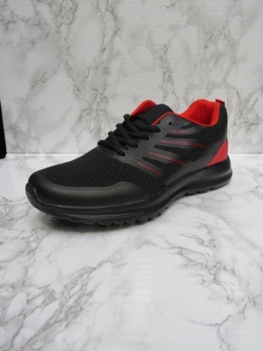 Buty sportowe męskie (40-46) FQH-227 BLACK/RED