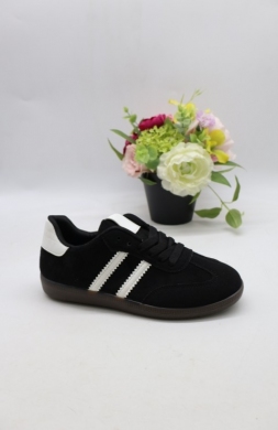 Buty sportowe damskie na płaskim (36-41) A-108 BLACK