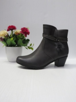 Botki damskie ocieplane na obcasie (36-41) 1532B-5
