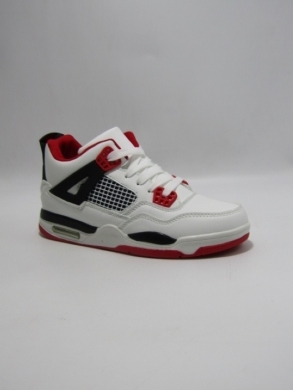 Buty sportowe młodzieżowe (36-41) D660-N WH/RED