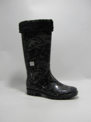 Kalosze damskie ocieplane (36-41) 2016-5 BLACK