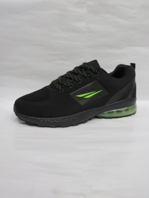 Buty sportowe męskie (41-46) 2160 BLACK/GREEN