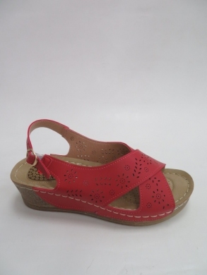 Sandały Damskie na koturnie (36-41) KS-9115 RED