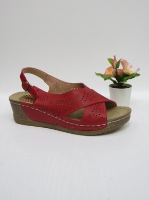 Sandały damskie na koturnie (36-41) KS-9115 RED