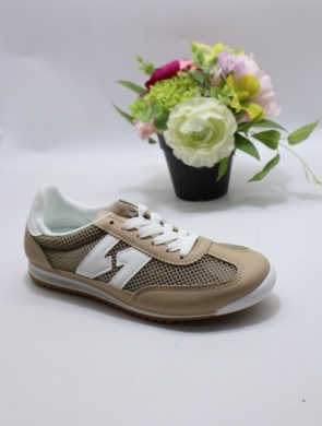 Buty sportowe damskie na płaskim (36-41) EL-018 KHAKI