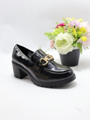 Półbuty damskie na obcasie (36-41) 5022 BLACK