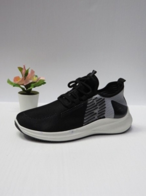 Buty sportowe damskie na płaskim (36-41) HMD60-1 BLACK