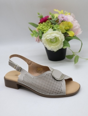 Sandały damskie na obcasie (36-41) 6883 GREY