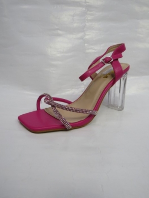 Sandały damskie na obcasie (36-41) QL-276 FUCHSIA