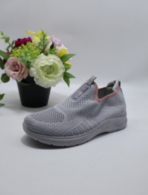 Buty sportowe damskie na płaskim (36-41) QH27 GREY