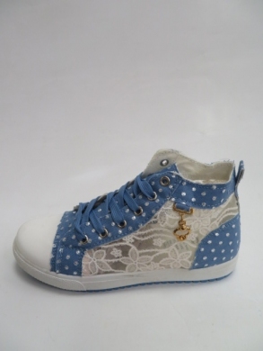 Trampki Damskie na koturnie (36-41) A505 BLUE