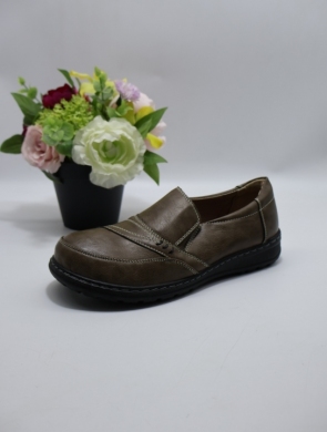 Półbuty damskie na płaskim (36-42) 22T43-13 KHAKI