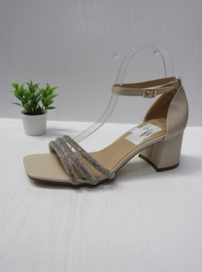 Sandały damskie na obcasie (36-41) H8-315 BEIGE