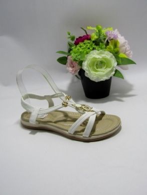 Sandały damskie na płaskim (36-41) FY6892 WHITE