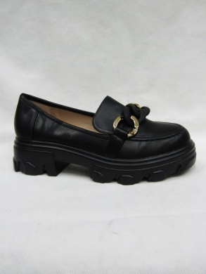 Mokasyny damskie na płaskim (36-41) 888-212 BLACK