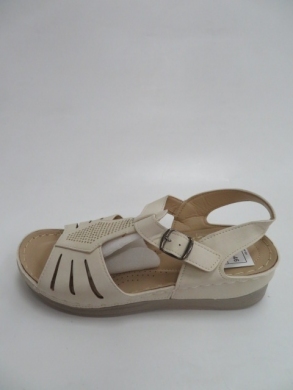 Sandały Damskie na koturnie (36-41) 2816-2 BEIGE