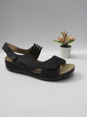 Sandały damskie na koturnie (39-43) DJ31-9 BLACK