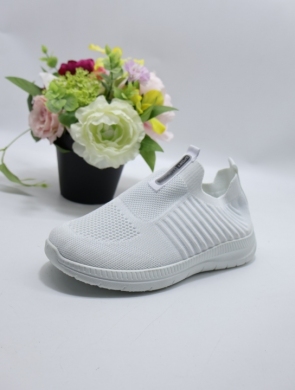 Buty sportowe damskie na płaskim (36-41) SJ2375-2 WHITE
