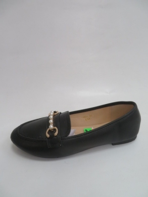 Mokasyny damskie na płaskim (36-41) 3635 BLACK