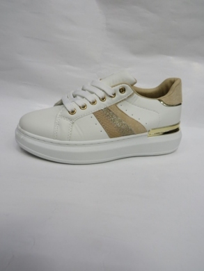 Buty sportowe damskie na płaskim (36-41) R131 BEIGE