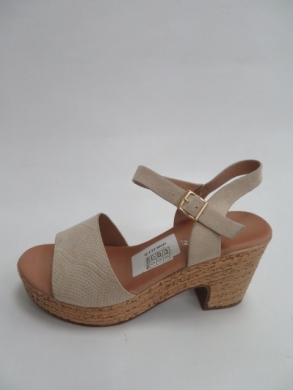 Sandały Damskie na obcasie (36-41) EX-16 BEIGE