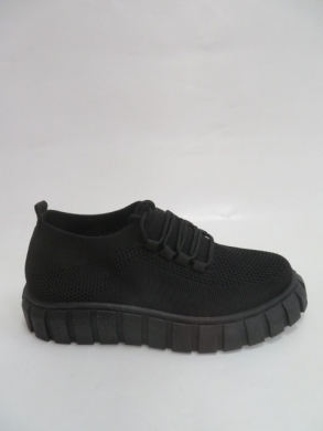 Buty sportowe damskie na płaskim (36-41) 88-33 ALLBLACK