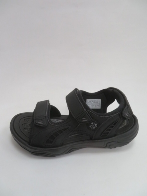 Sandały młodzieżowe (36-41) 7SD 9183 BLACK/DGREY