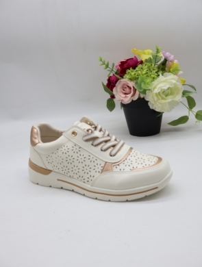 Buty sportowe damskie na płaskim (36-41) H-27 BEIGE