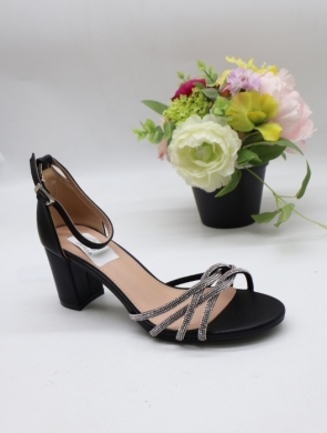 Sandały damskie na obcasie (36-41) 6829 BLACK