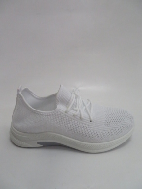 Buty sportowe damskie na płaskim (36-41) TA-14 WHITE