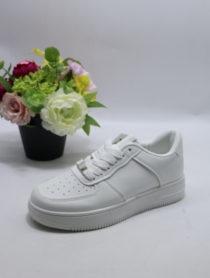 Buty sportowe damskie na płaskim (36-41) GA8057-2 ALLWHITE